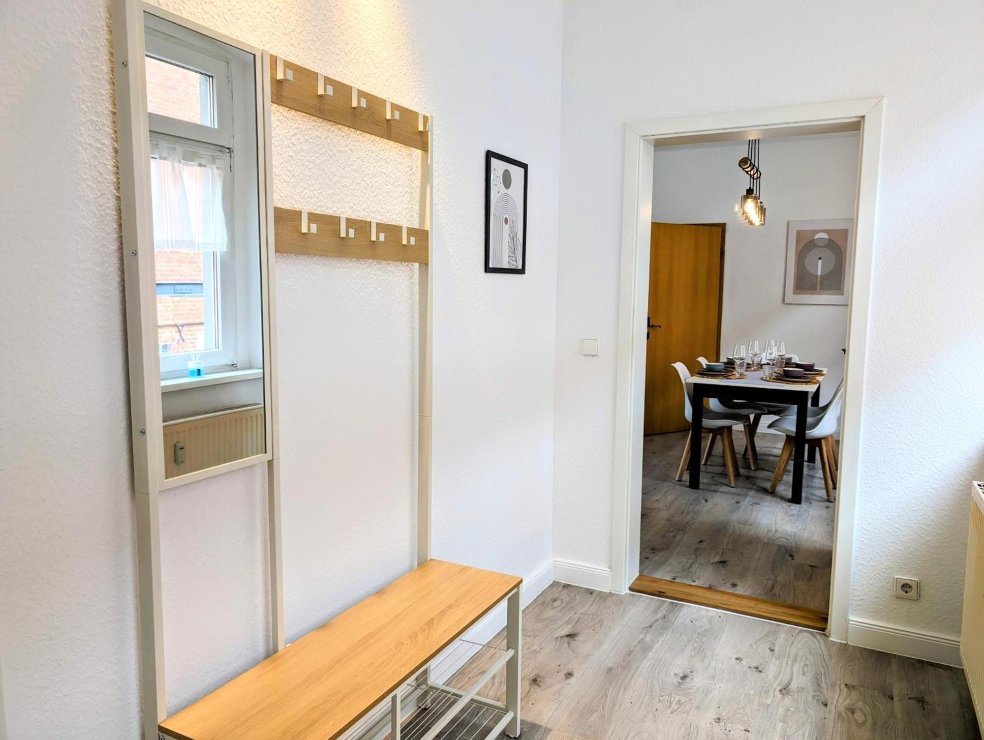Casa Apartment Modern Vintage Flexibilitaet Pur- Perfektes Apartment Fuer Familien Und Geschaeftsreisende 5 Schlafplaetze, Vollausstattung, Amazon Prime & Parkplatz Inklusive 马格德堡 外观 照片